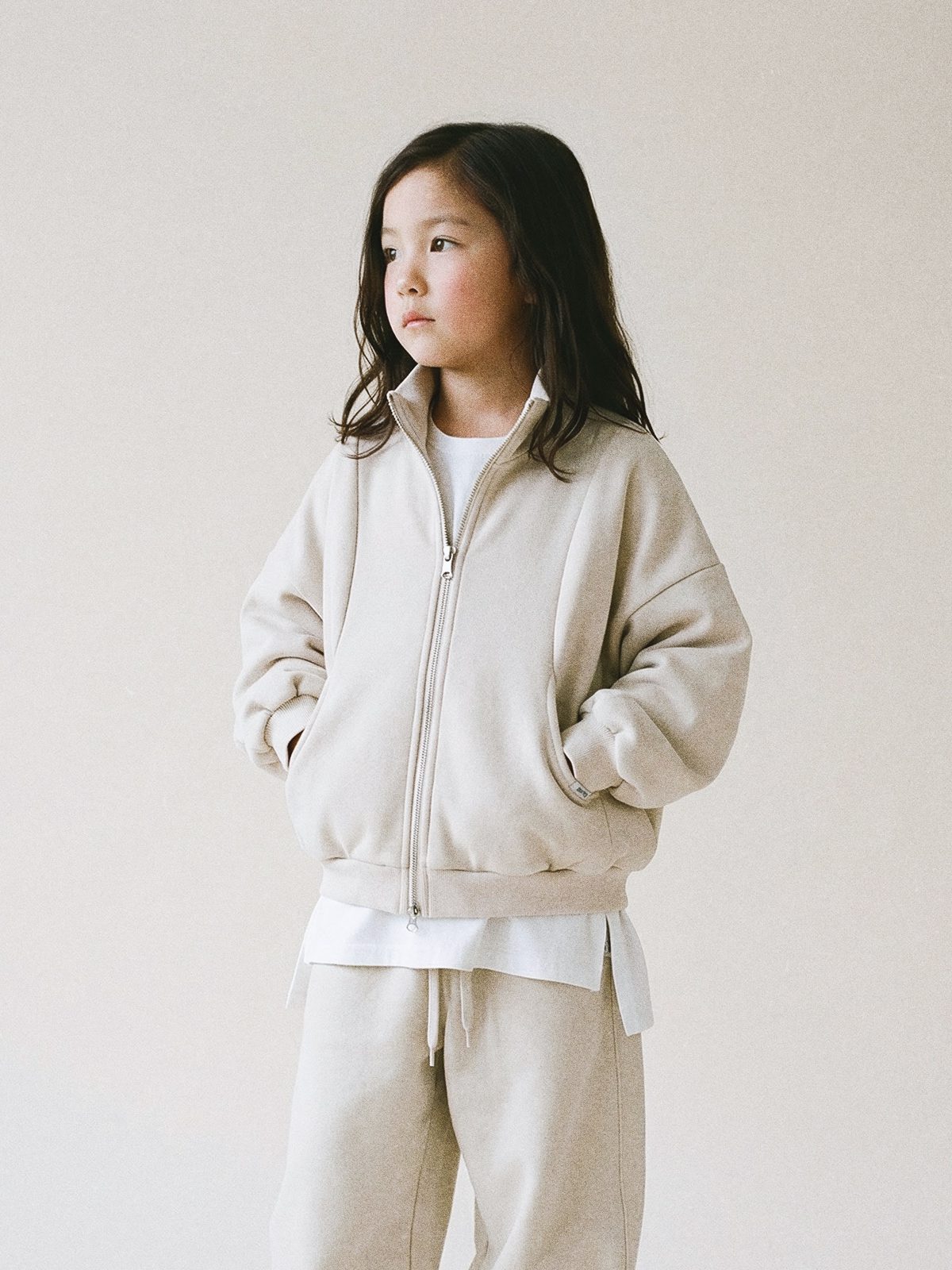 Slit Zip-up
